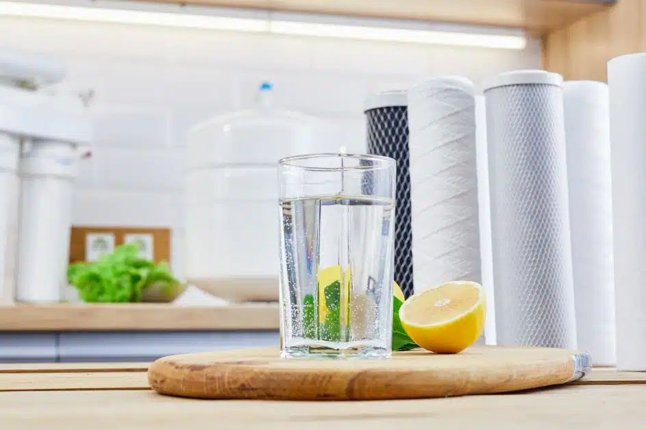 agua potable filtrada